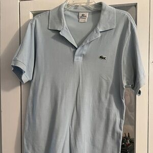 Lacoste Men's Sky Blue Polo Shirt